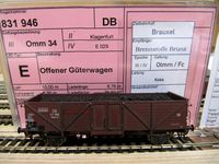 Güterwagen mit Wagenkarte